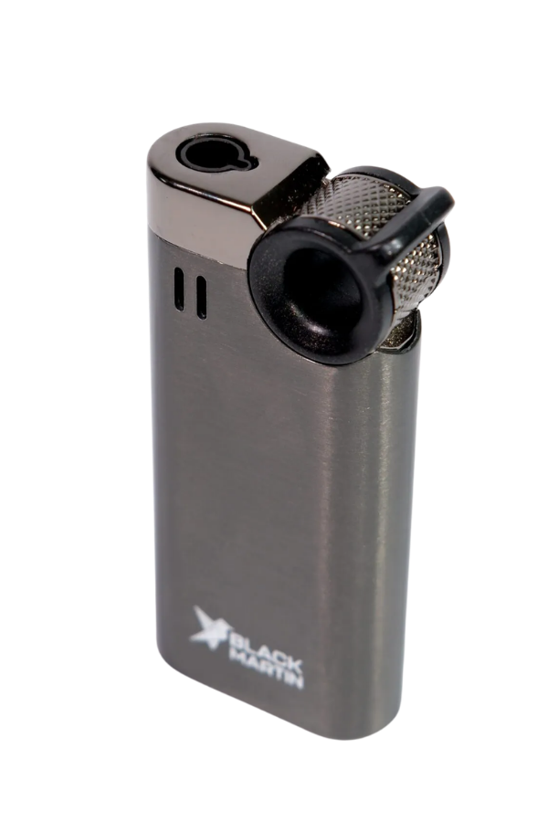Black Martin Tek Torch Pürmüz Gunmetal Puro Çakmağı