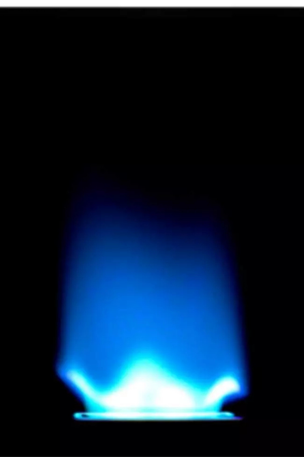 Caseti Perde Alev Krem-Gümüş Desenli Çakmak