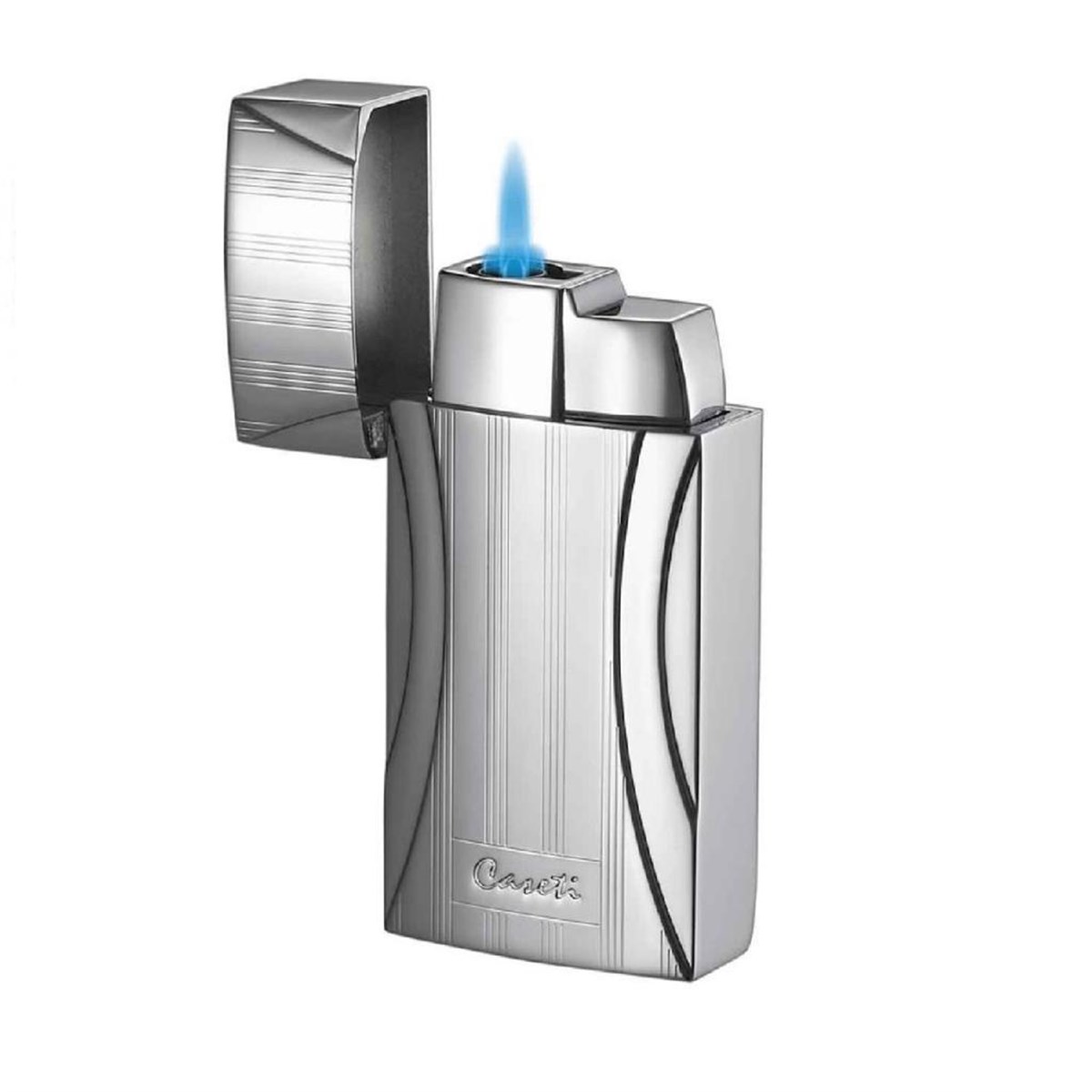Caseti Tek Torch Pürmüz Gümüş Puro Çakmak CA0285B004