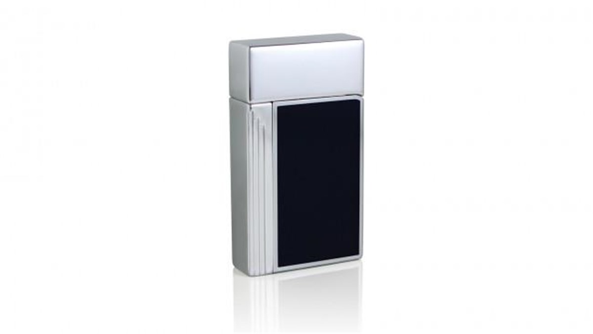 Caseti Tek Torch Pürmüz Siyah-Gümüş Puro Çakmak CA0160002