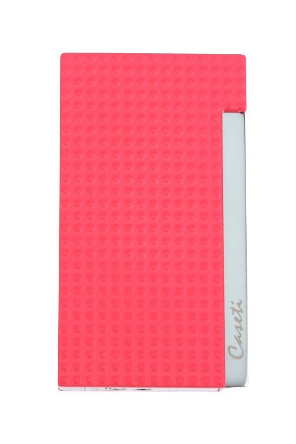 Caseti Tek Torch Perde Alev Kırmızı Metal Puro Çakmağı