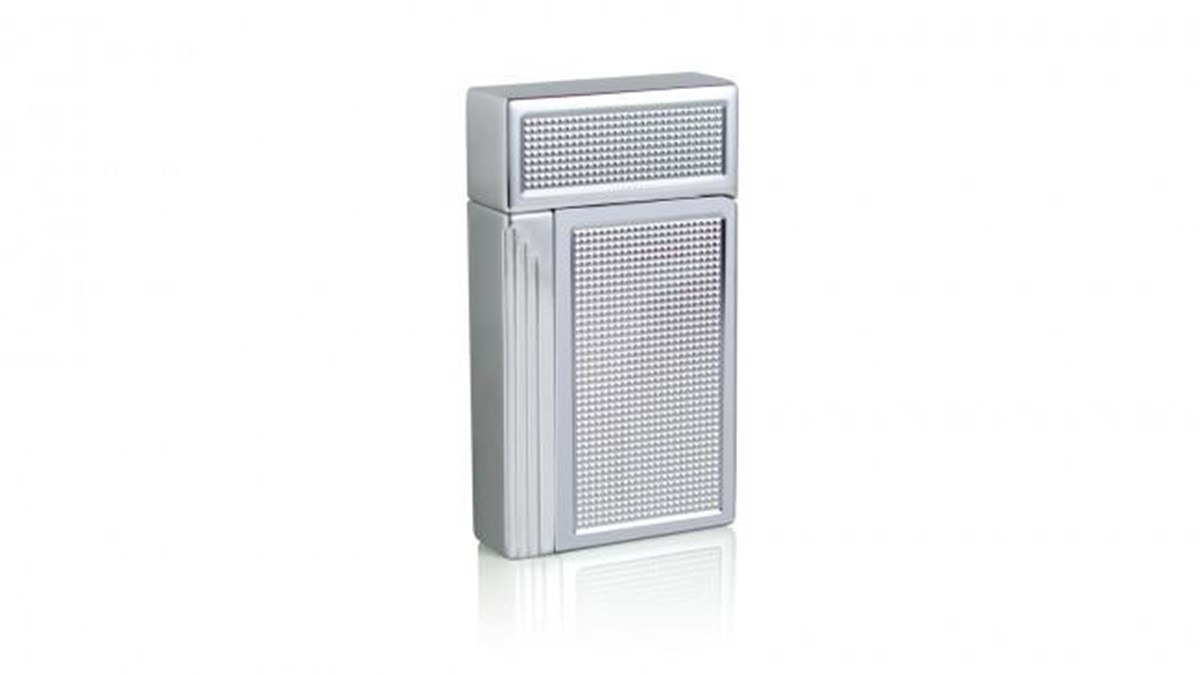 Caseti Tek Torch Pürmüz Gümüş Desenli Puro Çakmak CA0160003