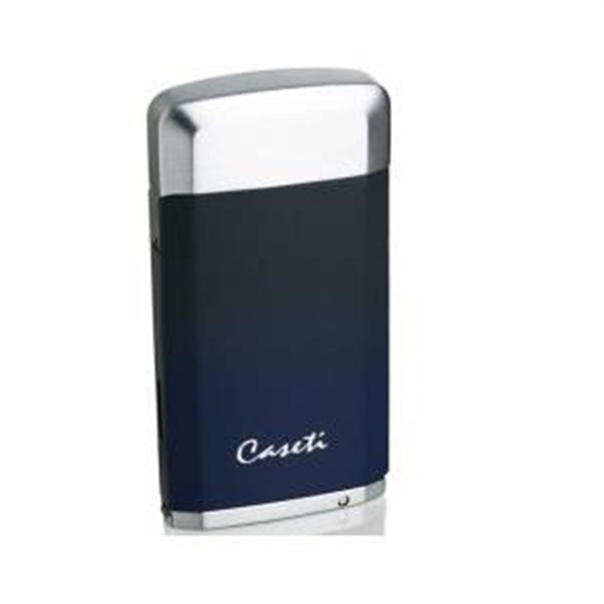 Caseti Tek Torch Pürmüz Lacivert-Gümüş Puro Çakmak CA0189003