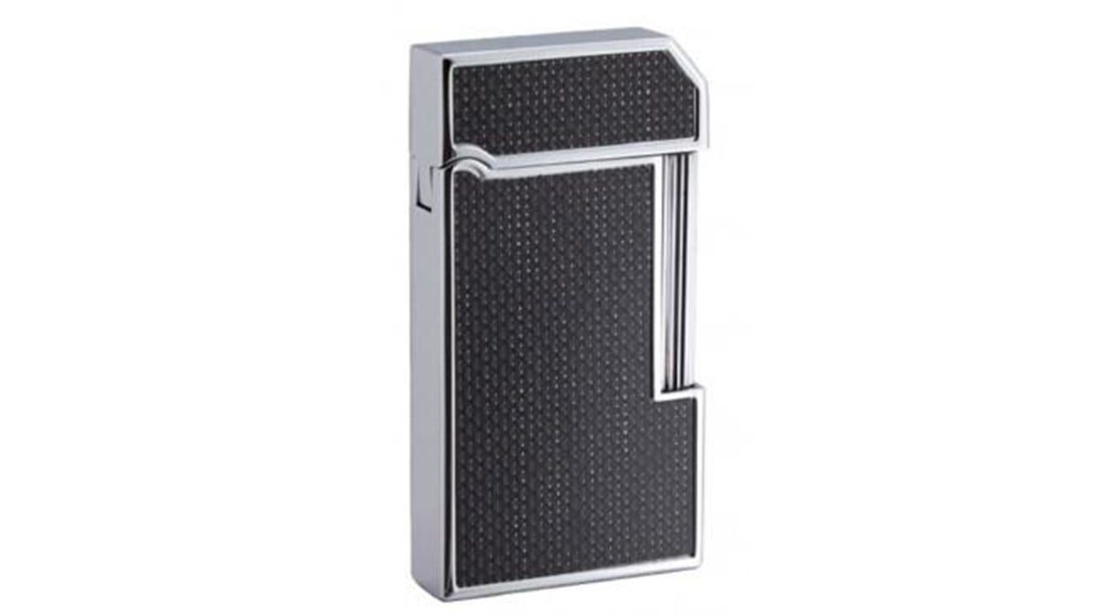 Caseti Tek Torch Pürmüz Siyah Desenli Puro Çakmak CA059007