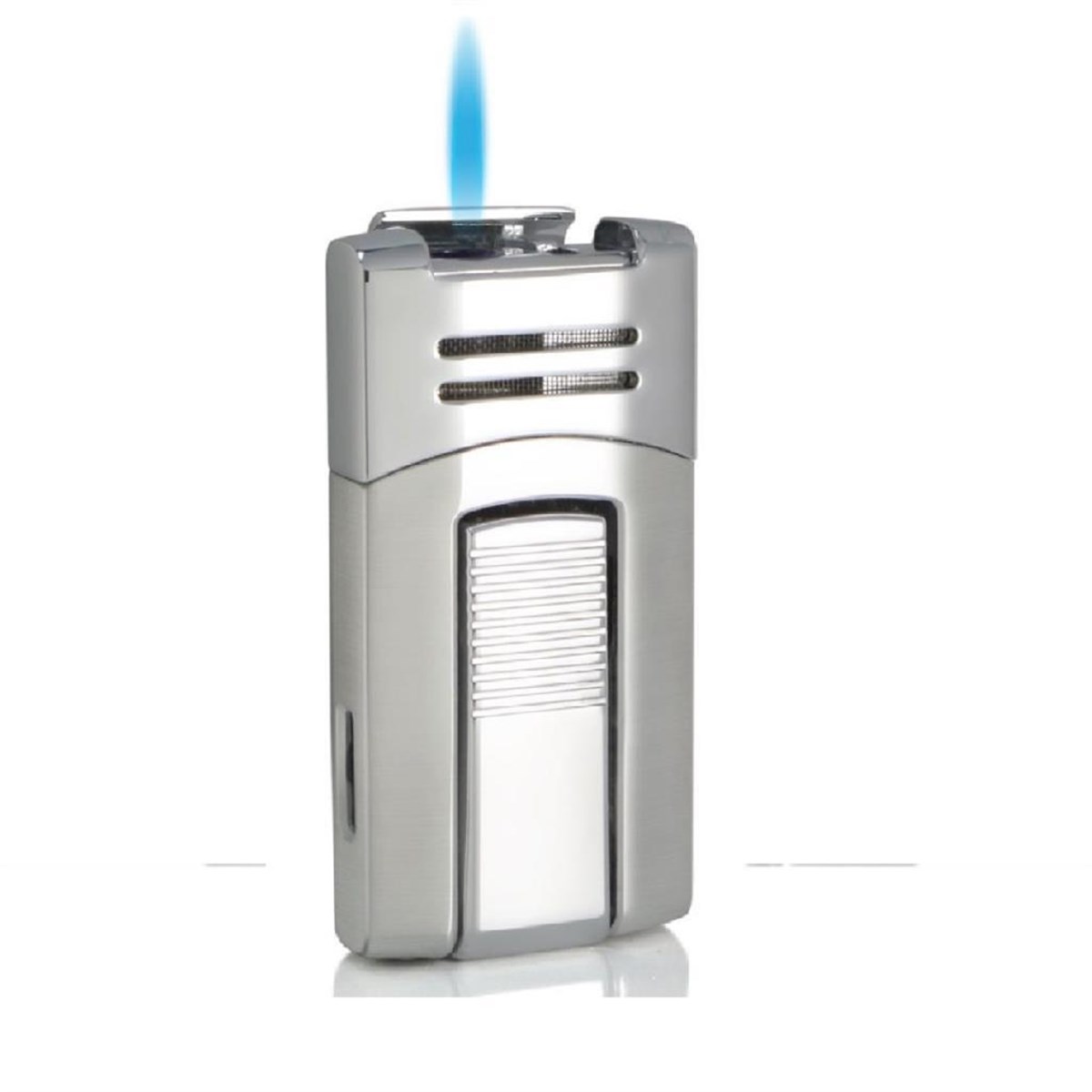 Caseti Tek Torch Pürmüz Gümüş Puro Çakmak CA0436003