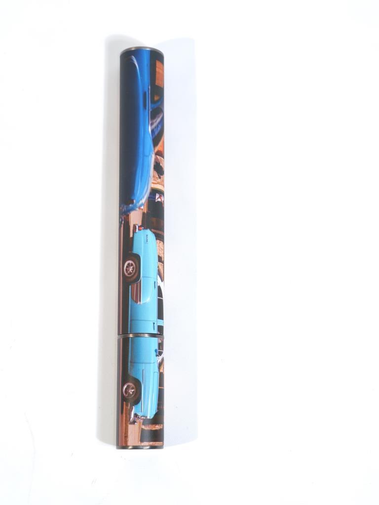 Cohiba Küba Desenli Özel Üretim Metal Puro Tüpü & Tek Torch Pürmüz Puro Çakmağı