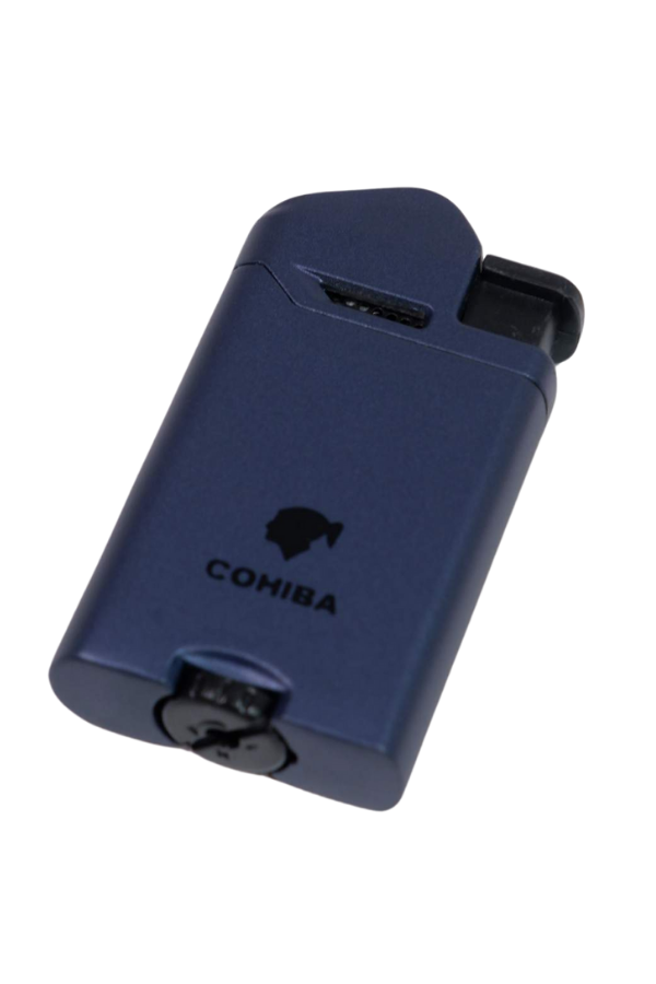Cohiba Perde Alev Pürmüz Lacivert Puro Çakmağı