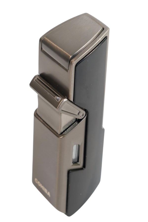 Cohiba Tek Torch Pürmüz Delici İğneli Siyah Metal Puro Çakmağı