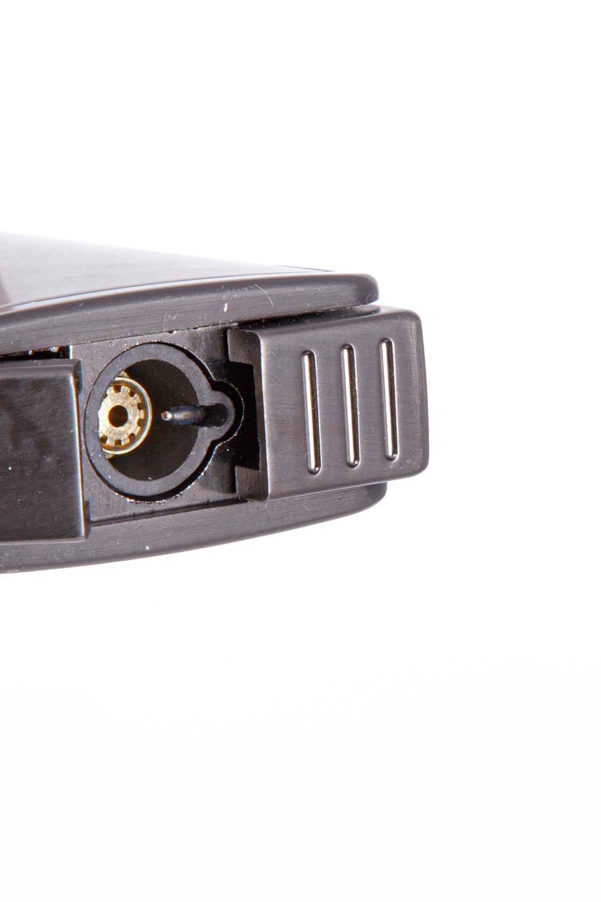 Cohiba Tek Torch Pürmüz & Soft Flame Fırçalı Gunmetal Puro & Pipo Çakmağı