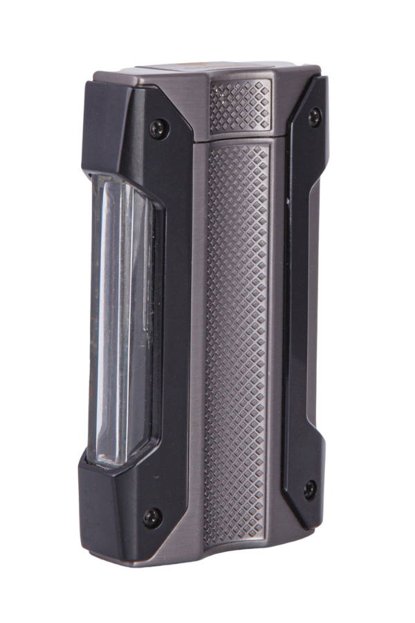 Cohiba Tek Torch Pürmüz Siyah-Gunmetal Metal Puro Çakmağı