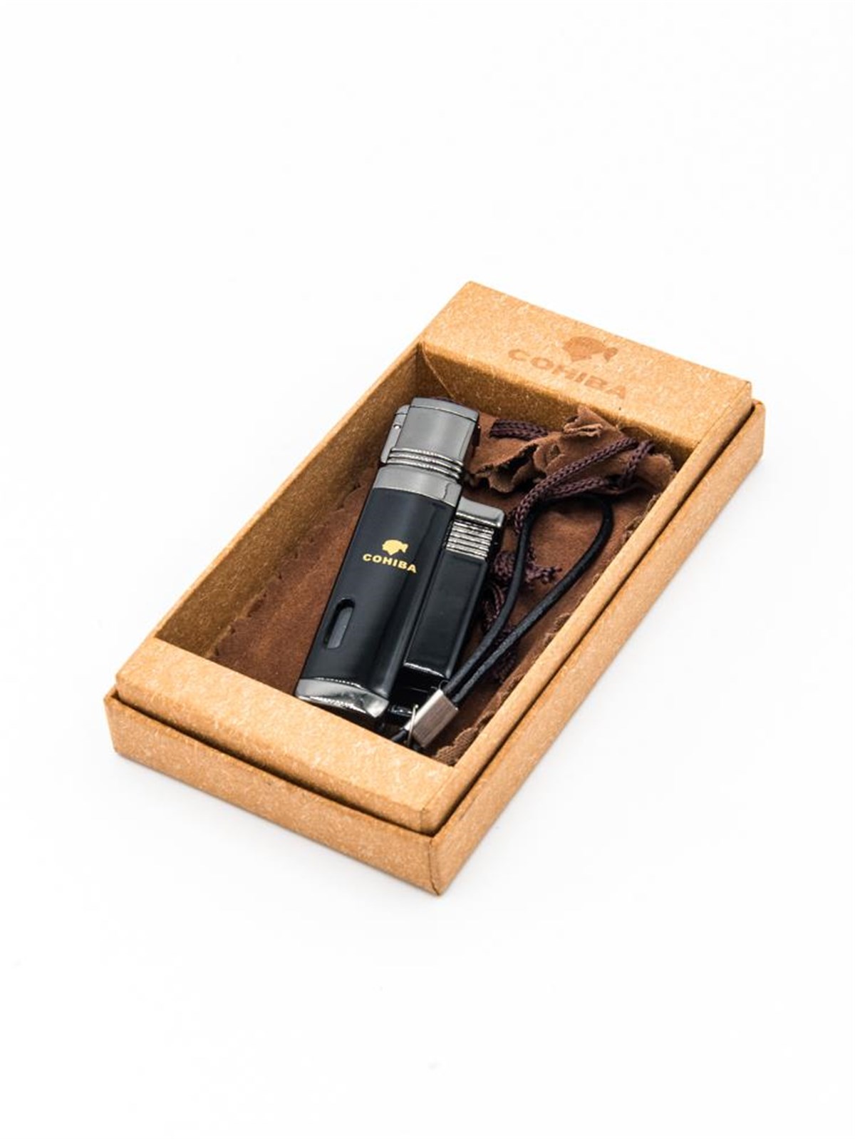 Cohiba Tek Torch Pürmüz Siyah Puro Çakmağı