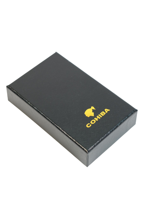 Cohiba Tek Torch Pürmüz Delicili Bronz Siyah Metal Puro Çakmağı