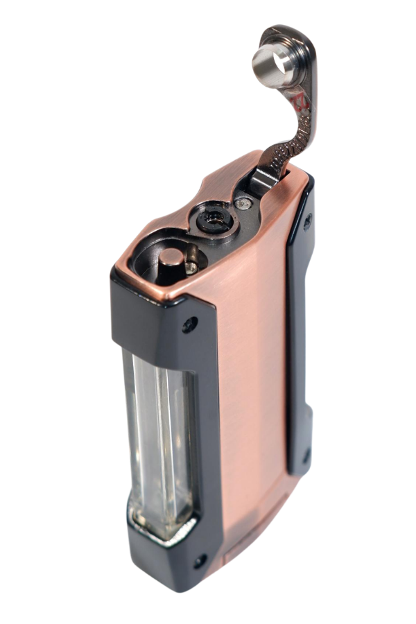 Cohiba Tek Torch Pürmüz Delicili Bronz Siyah Metal Puro Çakmağı