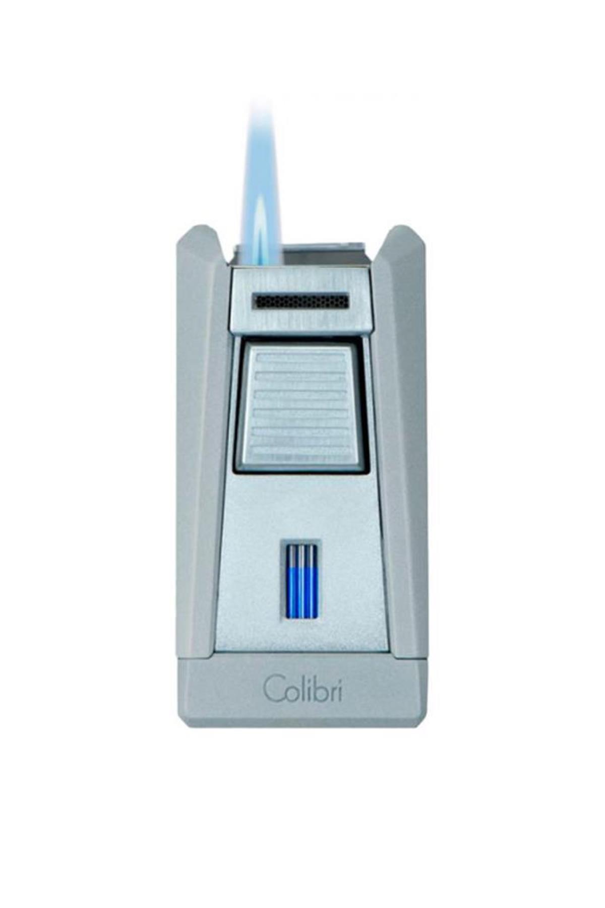 Colibri Stealth Tek Torch Pürmüz 1 Gümüş Puro Çakmağı