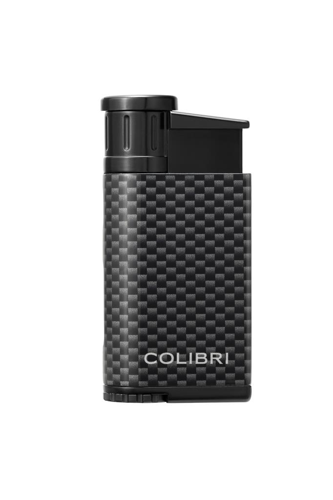 Colibri Evo Tek Torch Pürmüz Siyah Karbonfiber Puro Çakmağı
