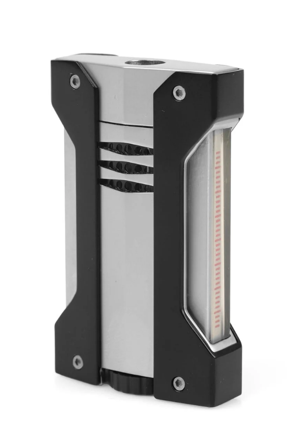 Conquistador Tek Torch Pürmüz Krom Siyah Defi Extreme Dizayn Metal Puro Çakmağı