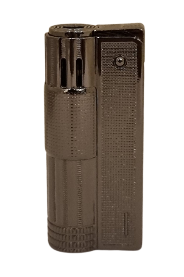 PremiumQuality Gunmetal Tek Torch Pürmüz Metal Puro Çakmağı