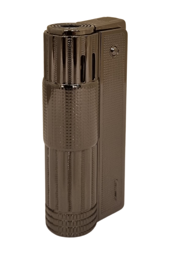 PremiumQuality Gunmetal Tek Torch Pürmüz Metal Puro Çakmağı