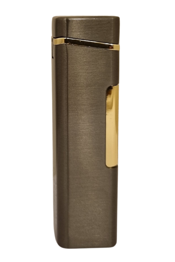 PremiumQuality Gunmetal Tek Torch Pürmüz Metal Puro Çakmağı
