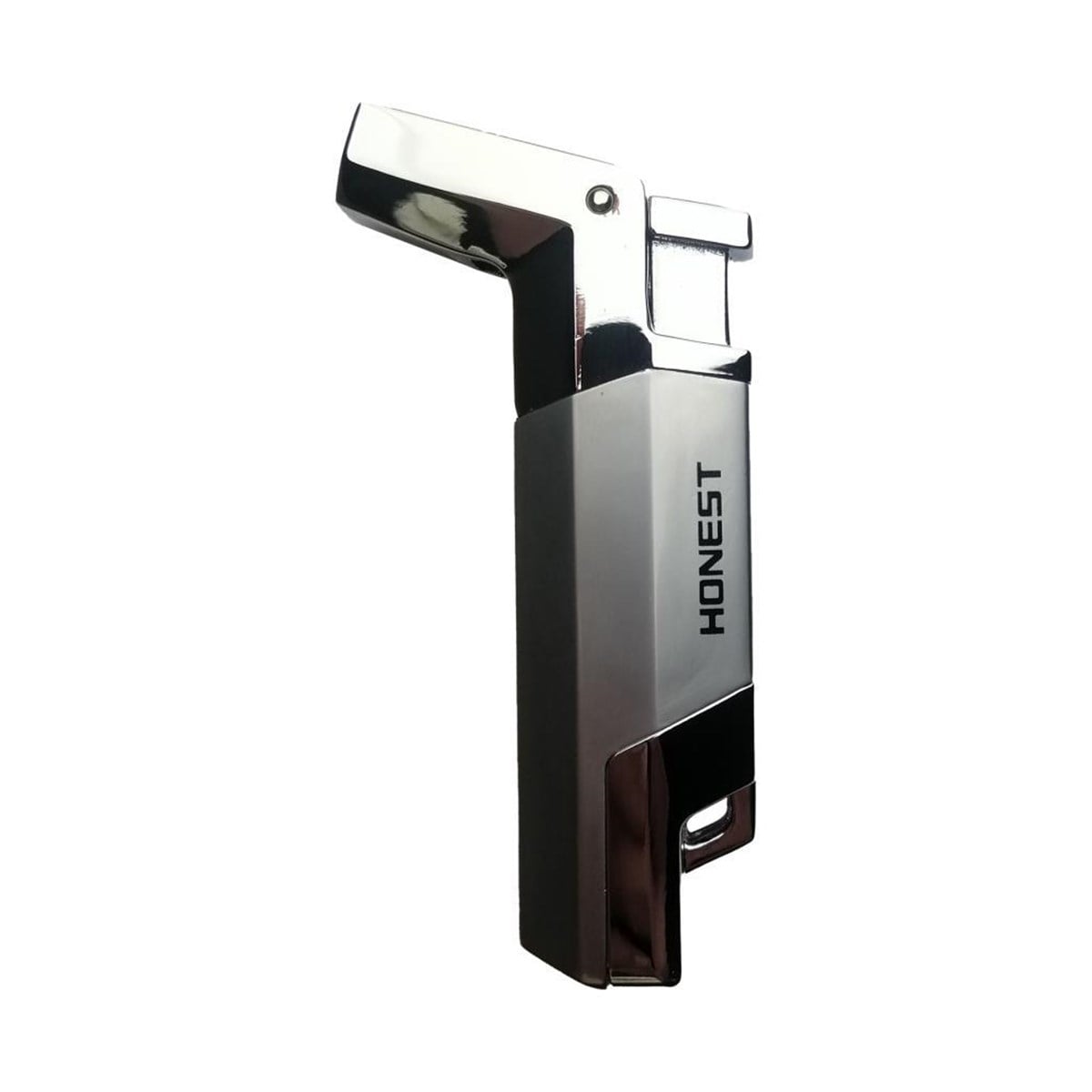Honest Gümüş Tek Torch Pürmüz Puro Çakmağı