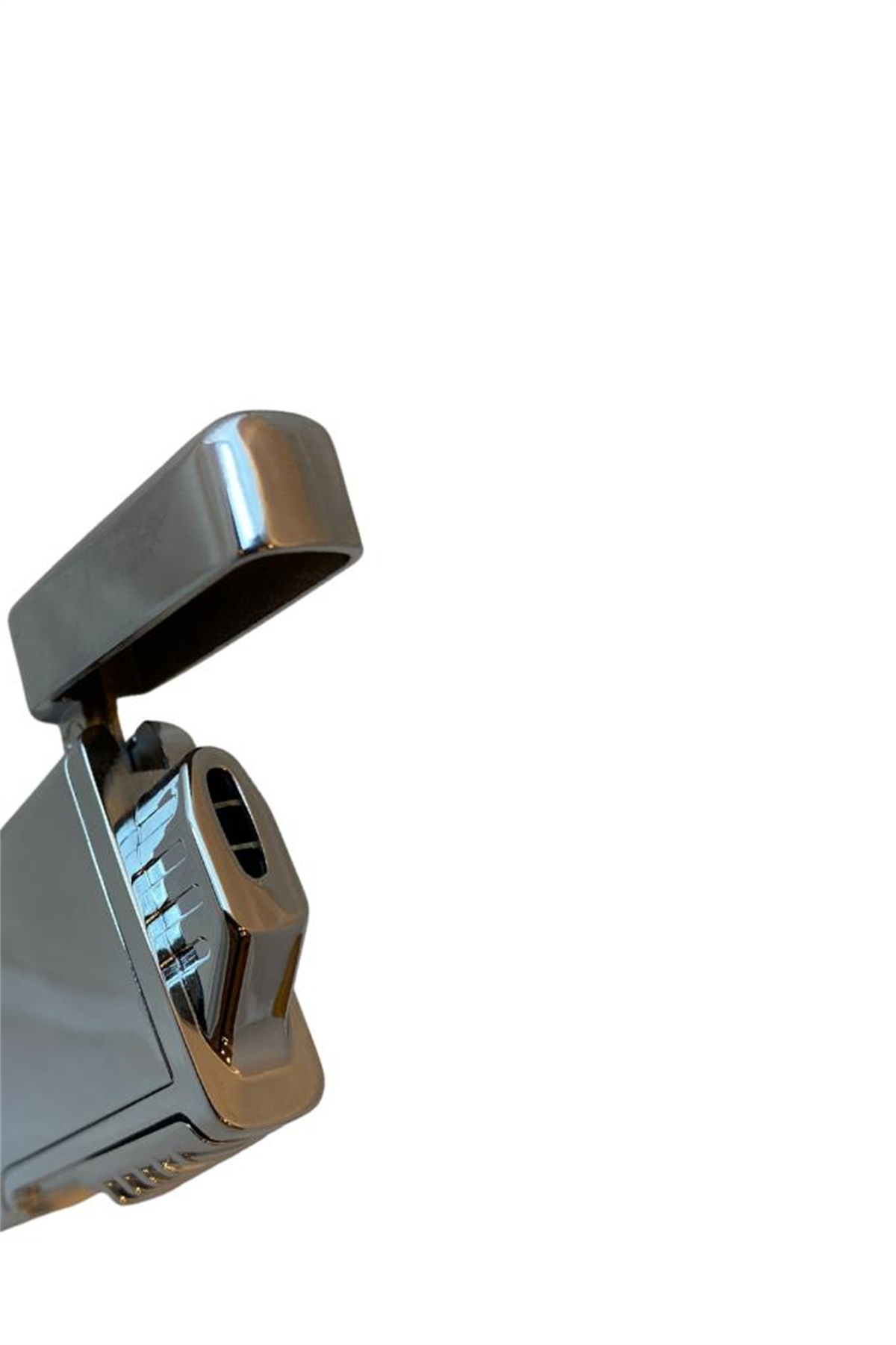 Hunter Tek Torch Pürmüz Perde Alev Gümüş Puro Çakmağı