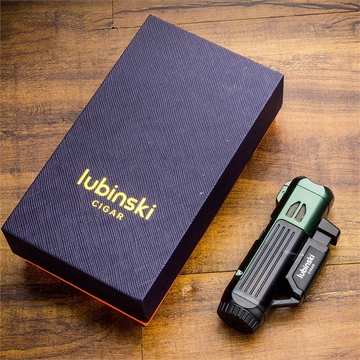 Lubinski Tek Torch Puro Çakmağı Delici+İğneli Gunmetal