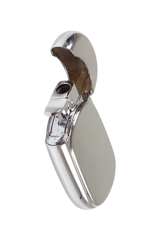 Parmida Tek Torch Pürmüz Gümüş Metal Puro Çakmağı