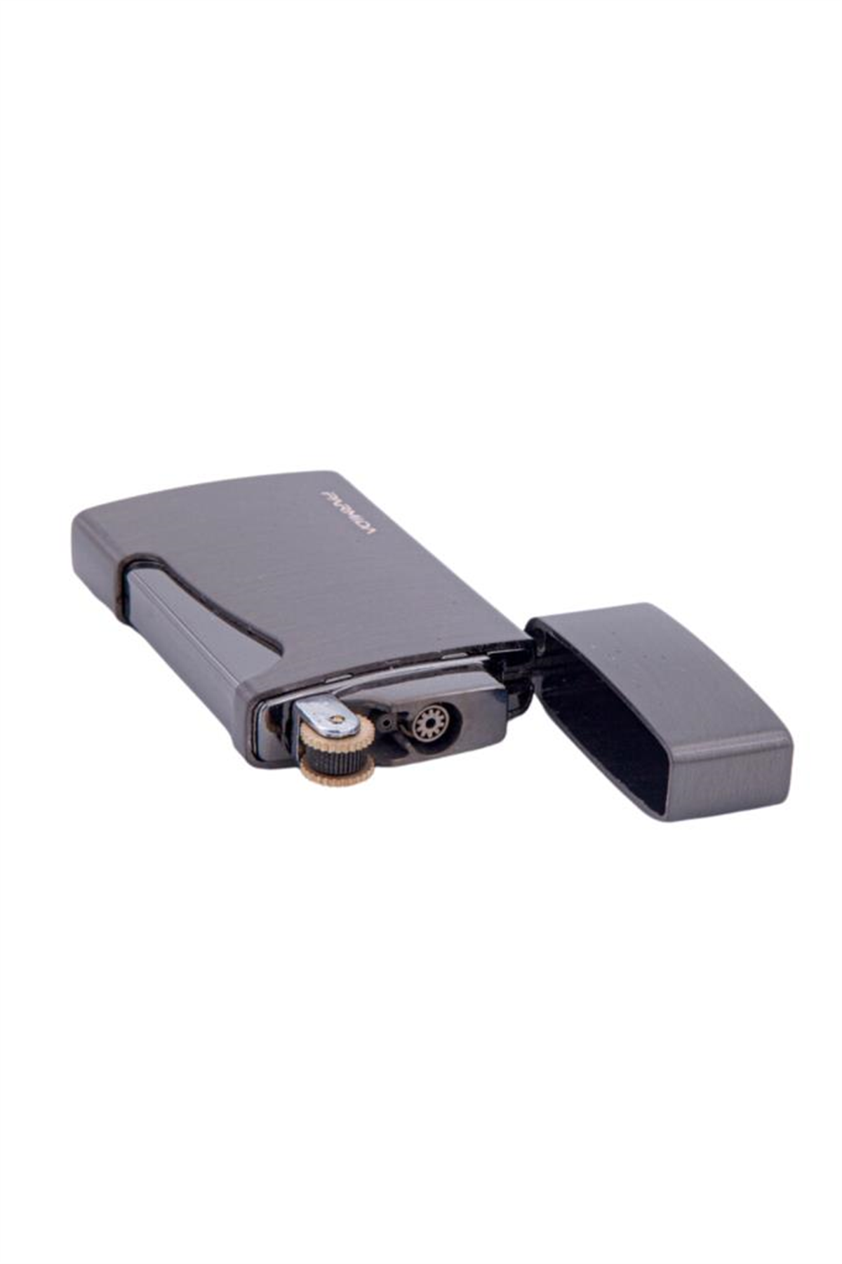 Parmida Tek Torch Pürmüz / Normal Alev Gunmetal Puro Çakmağı