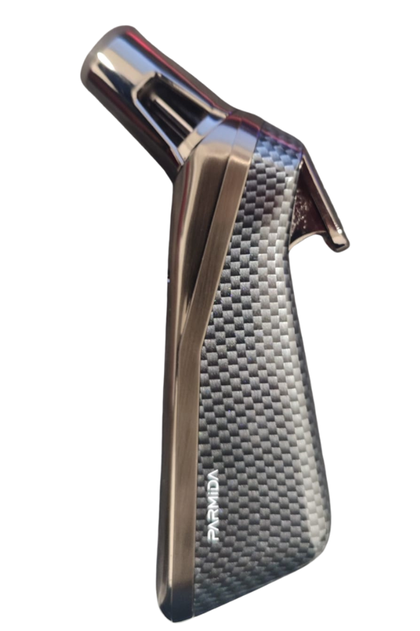 Parmida Tek Torch Pürmüz Gunmetal - Karbon Metal Puro Çakmağı