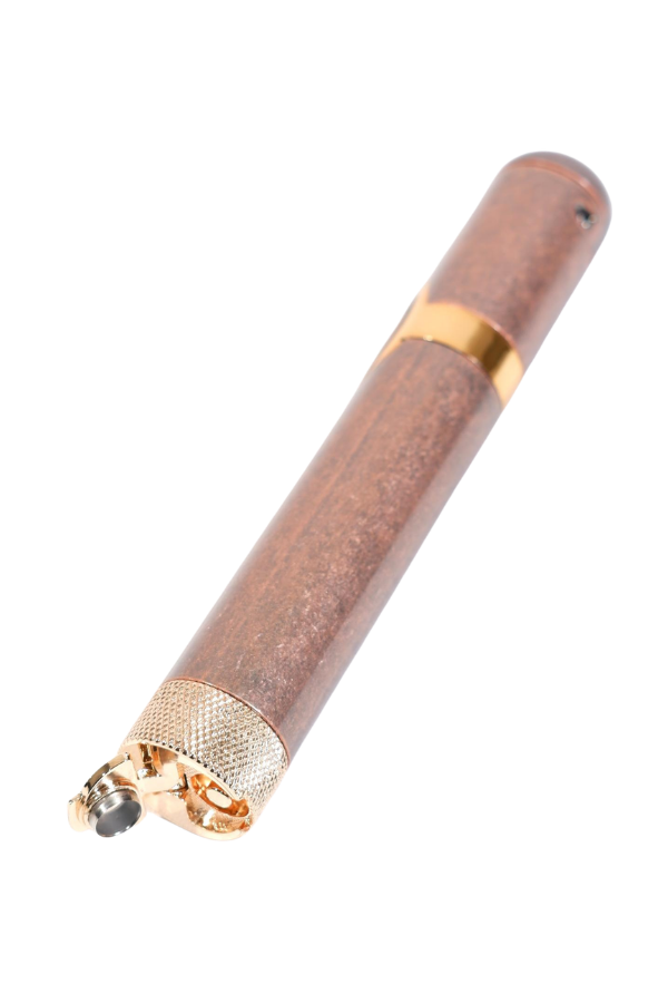 Parmida Tek Torch Pürmüz Delicili Bronz Metal Puro Çakmağı