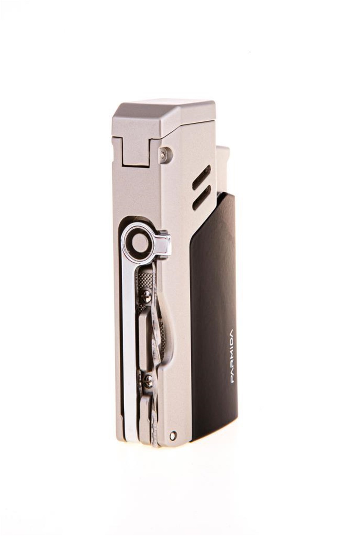 Parmida Tek Torch Pürmüz Siyah Gunmetal Puro Çakmağı