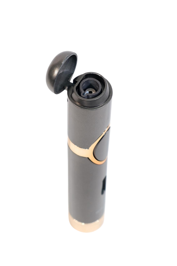 Parmida Tek Torch Pürmüz Delicili Gunmetal Metal Puro Çakmağı