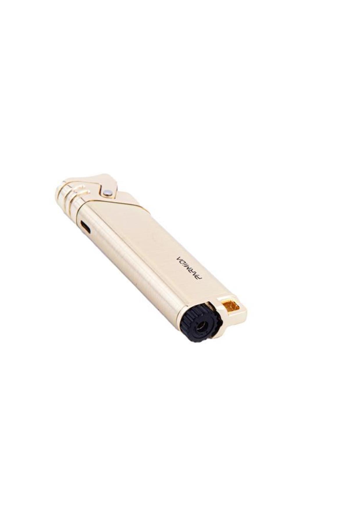 Parmida Tek Torch Pürmüz Gold Puro Çakmağı