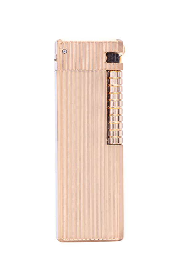 Parmida Gold Çizgi Detaylı Soft Flame Metal Çakmak