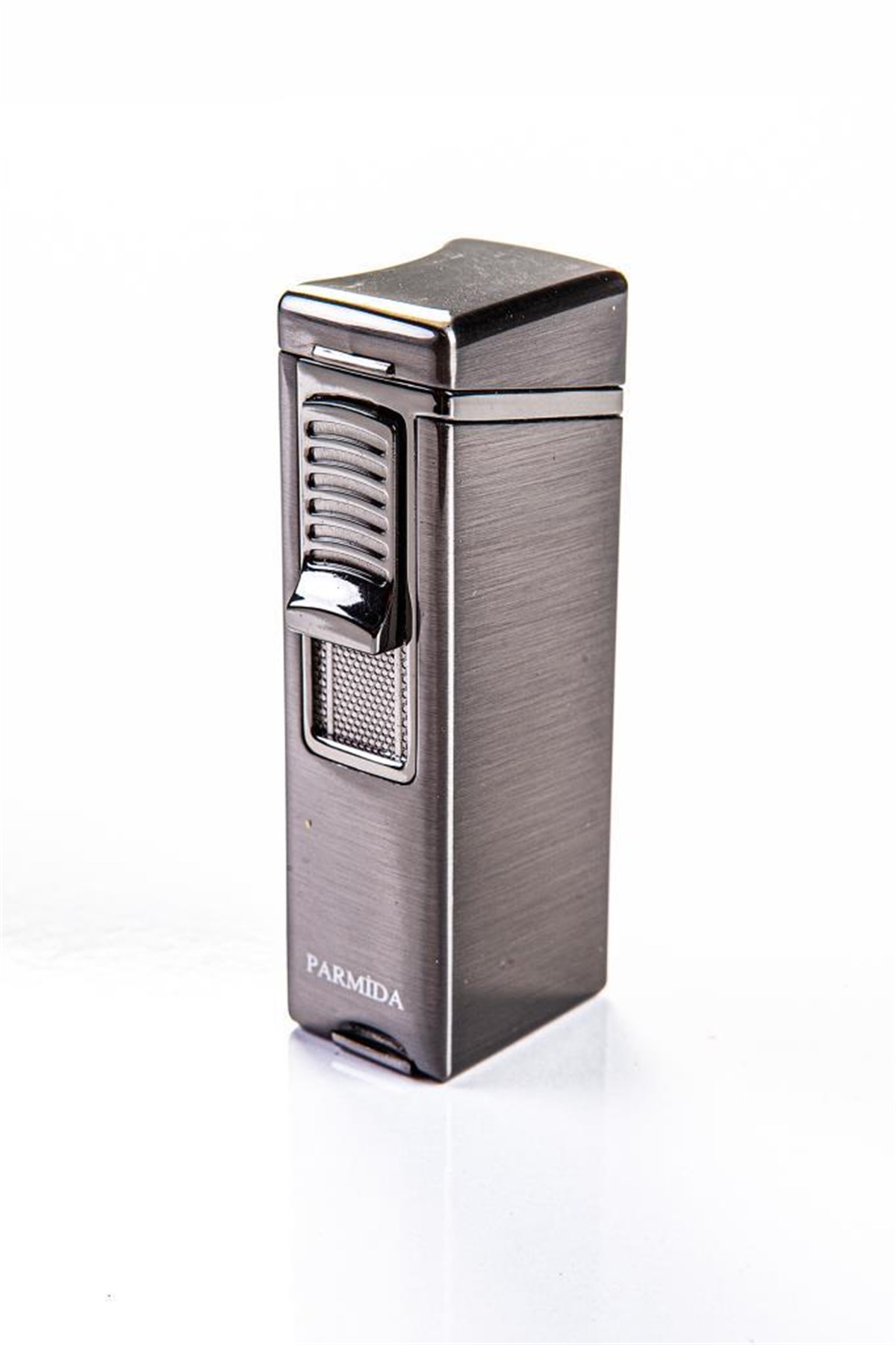 Parmida Tek Torch Pürmüz Mavi-Gunmetal Puro Çakmağı