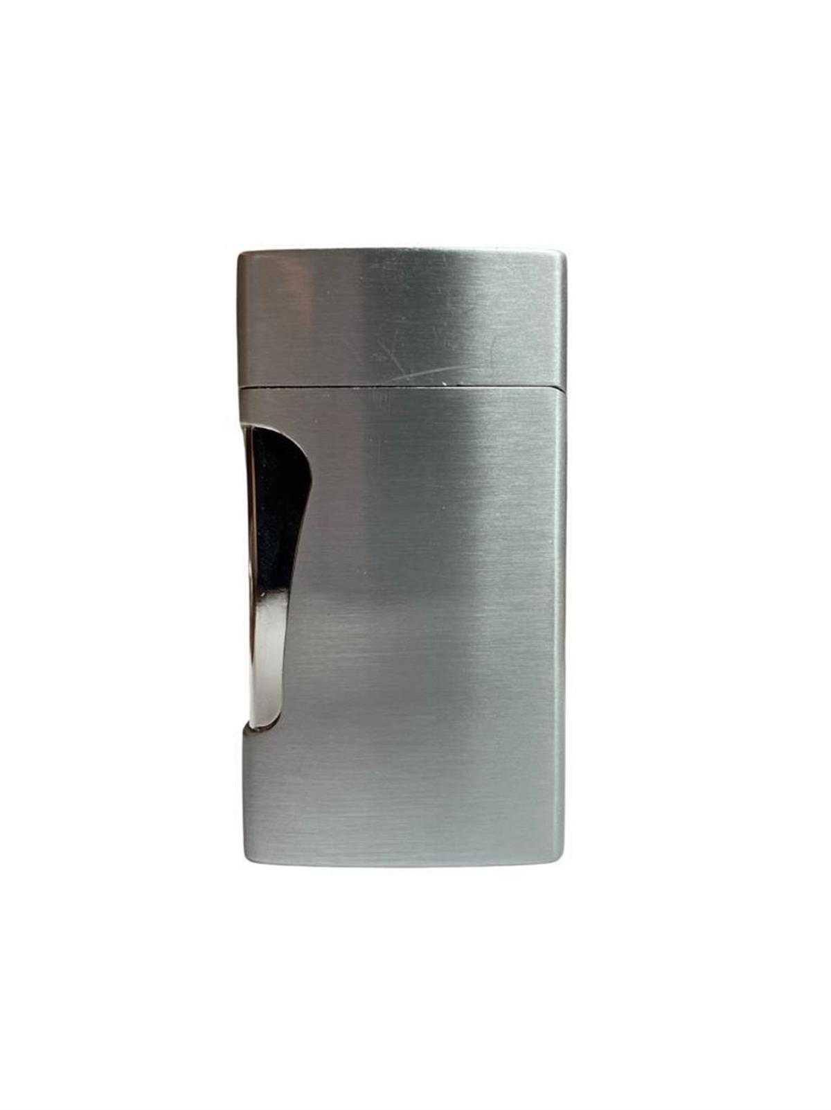 Parmida Tek Torch Pürmüz / Soft Flame Gümüş Puro Çakmağı