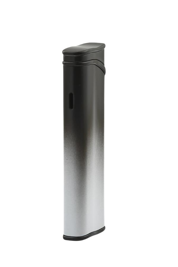 Parmida Tek Torch Pürmüz Siyah-Beyaz Metal Puro Çakmağı