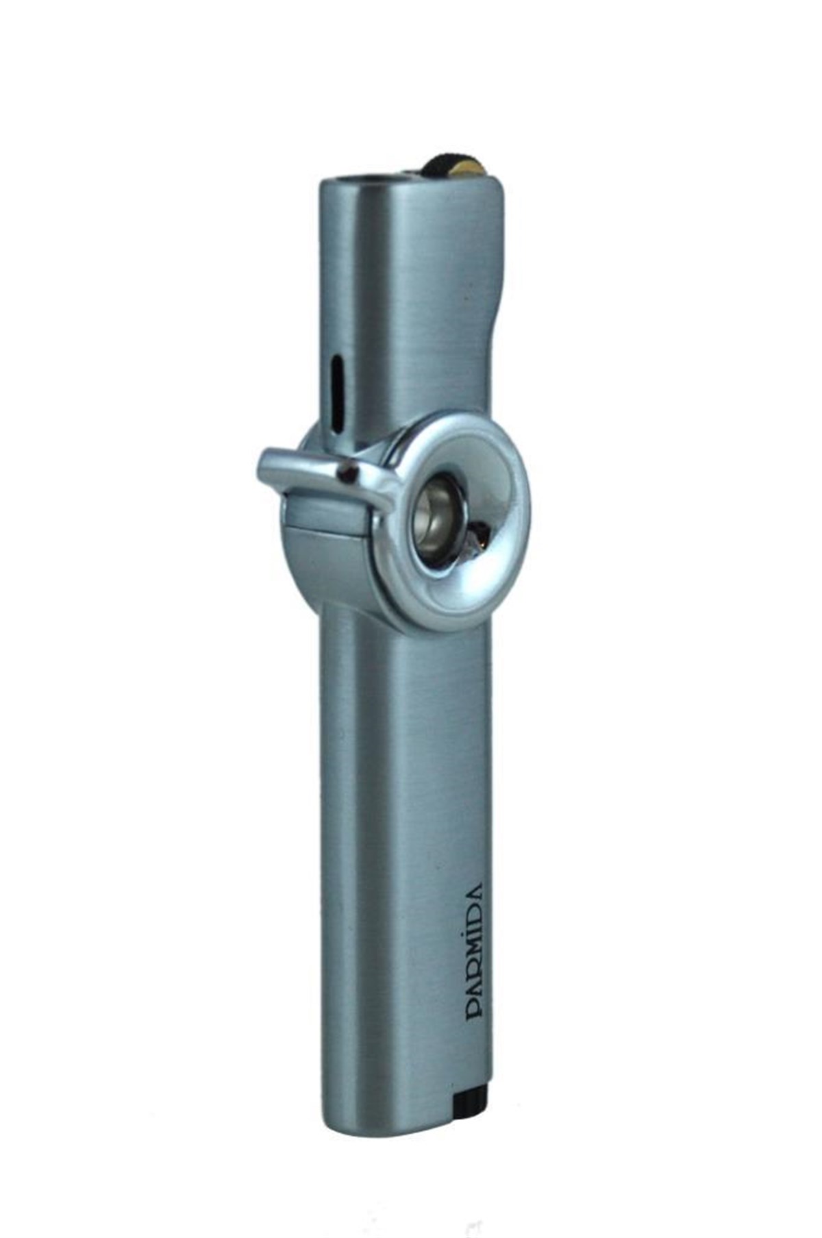 TR2392,Parmida Tek Torch Gümüş Puro Çakmağı