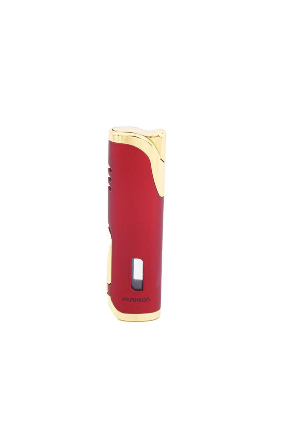Parmida Tek Torch Pürmüz Kırmızı Puro Çakmağı