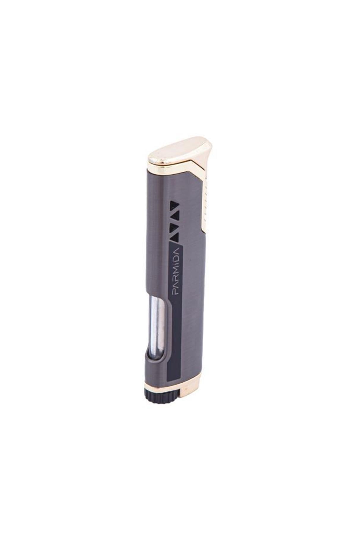 Parmida Tek Torch Pürmüz Gunmetal Puro Çakmağı