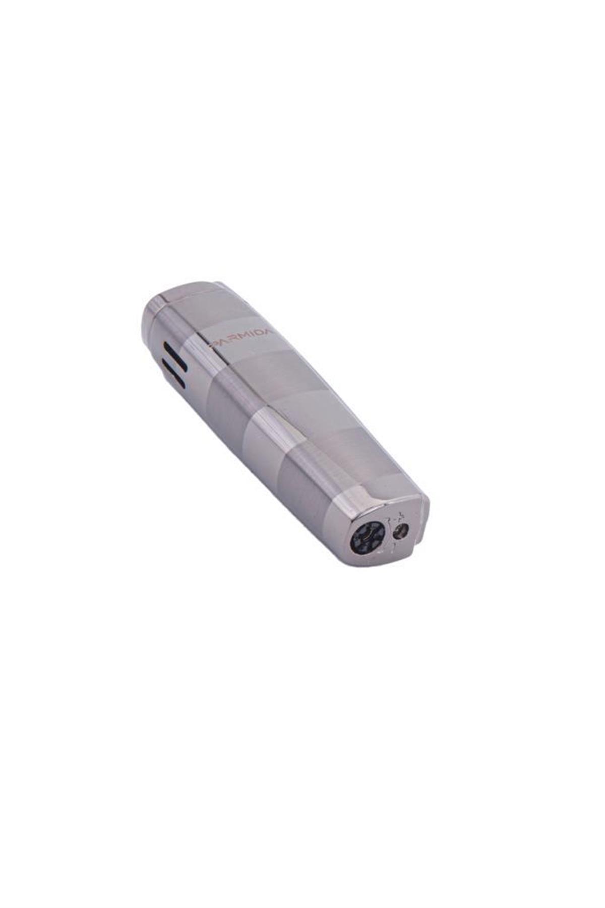Parmida Tek Torch Pürmüz Gunmetal Puro Çakmağı
