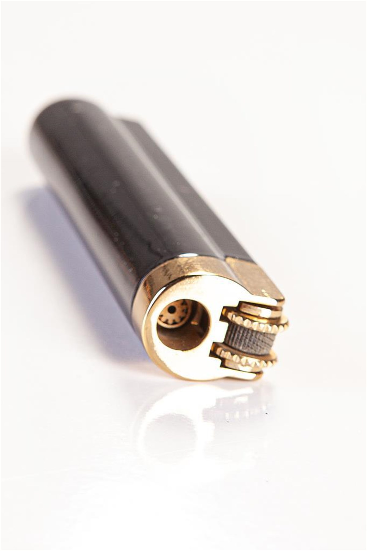 Parmida Tek Torch Pürmüz Siyah Puro Çakmağı