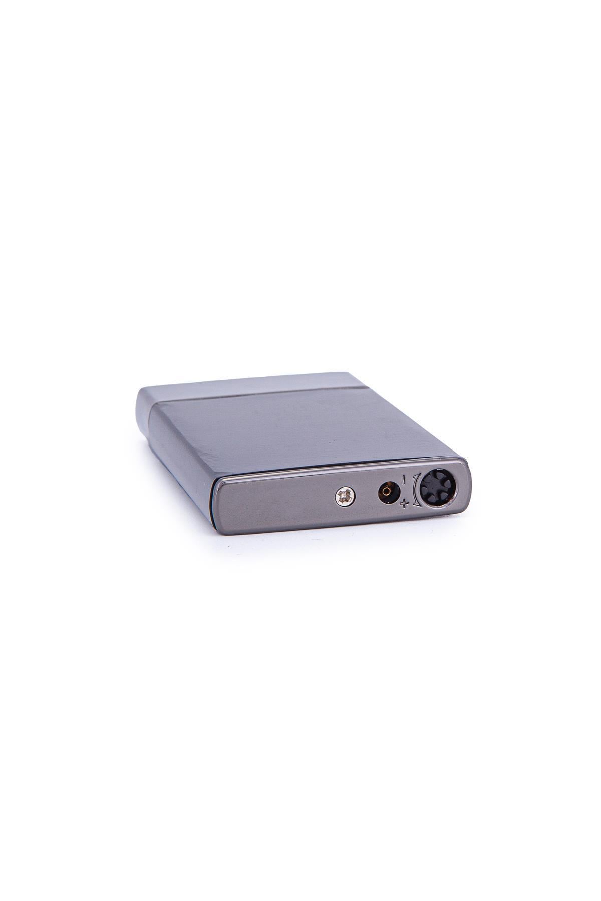 Parmida Tek Torch Pürmüz Siyah Gunmetal Metal Puro Çakmağı