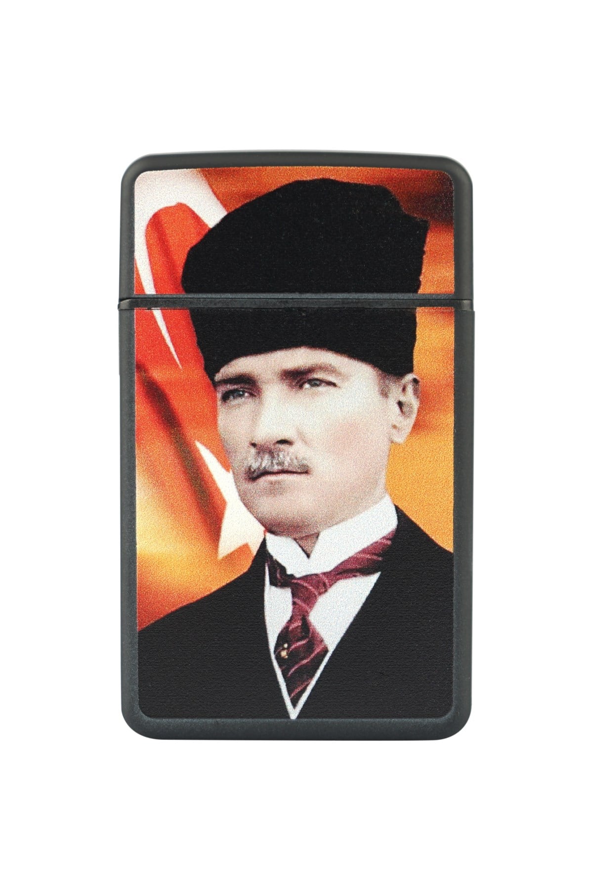 TR4197,PremiumQuality Atatürk Desenli Tek Torch Puro Çakmağı