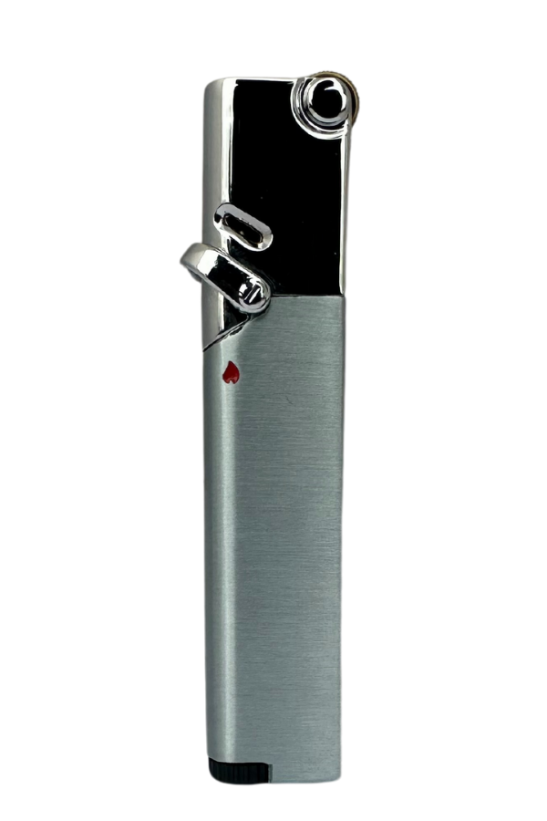TR7646,PremiumQuality Soft Flame Gümüş Çakmak