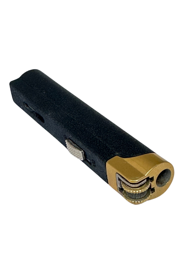 PremiumQuality Tek Torch Pürmüz Siyah Gold Puro Çakmağı