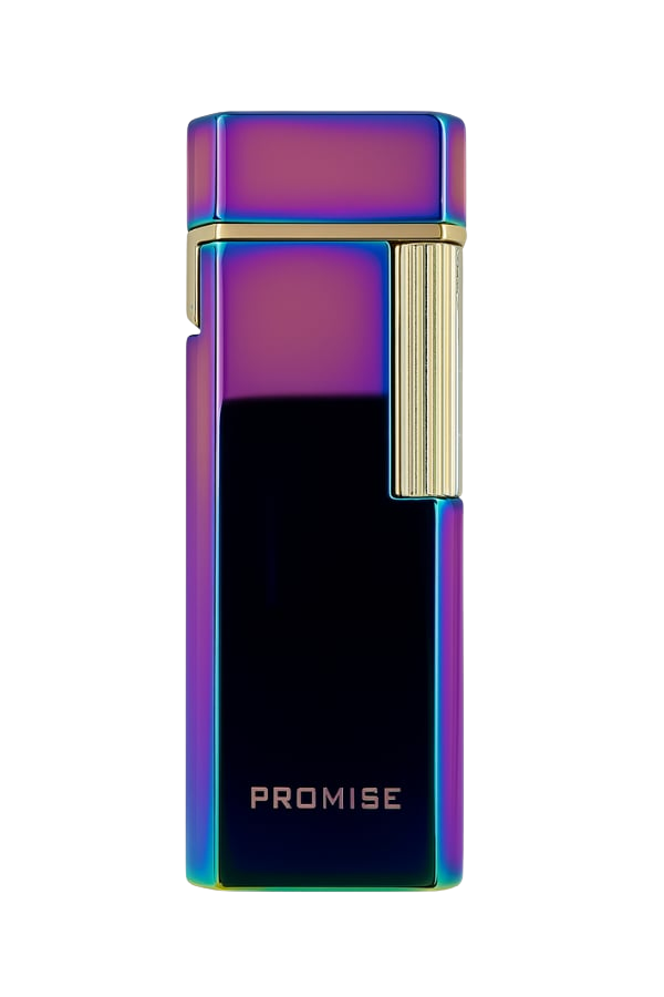 Promise Twiggy Pembe Gold Metal Soft Flame Çakmak
