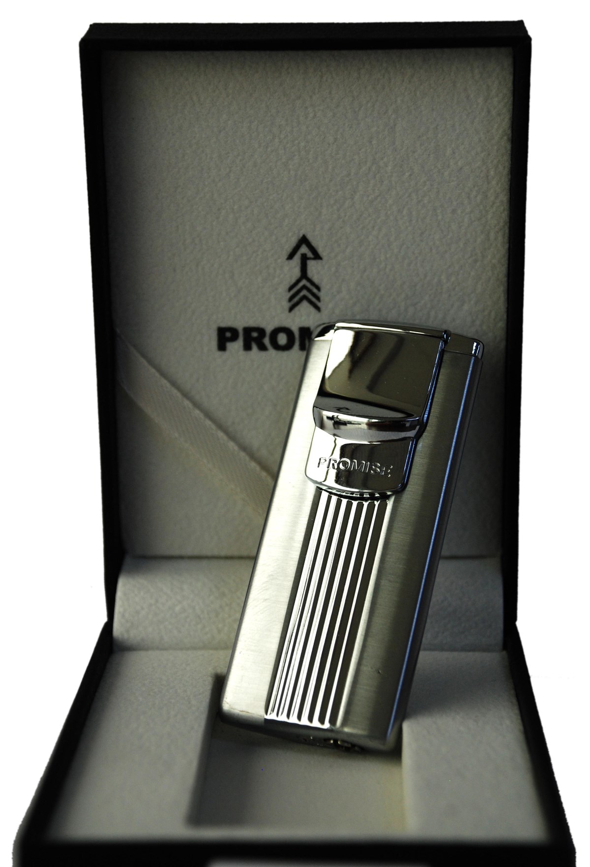 Promise Tek Torch Pürmüz Gümüş Puro Çakmağı