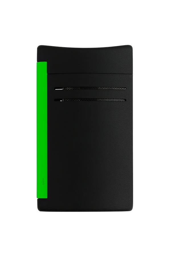 S.T. Dupont Maxijet Lacquered Neon Yeşil-Siyah Puro Çakmağı 20172