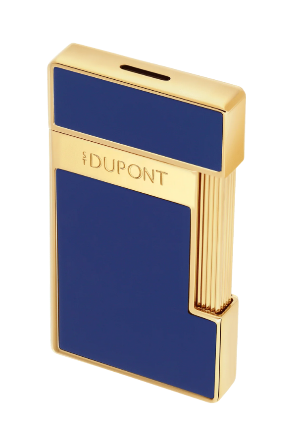 S.T. Dupont Lacquered Slimmy Mavi Puro Çakmağı 28225